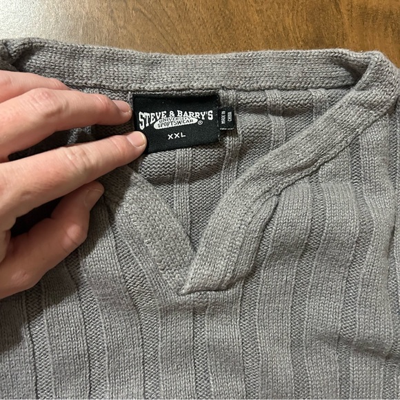 Steve & Barry's Other - 3/$15 Gray sweater XXL